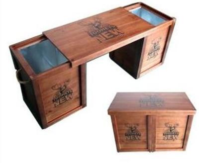 China wooden ice bucket,wooden ice box,wooden cooler ,ice box,ice cooler for sale