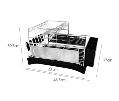 China High Cost Effective Custom Metal Plate Rack Kitchen Dish Rack Drying Rack For Wholesale for sale