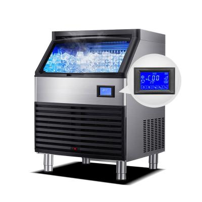 China For restaurant or grocery store best price 100kg ice maker making machine automatic cube commercial ice maker for sale