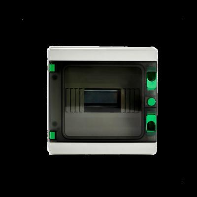 China Ip65 IP66 IP67 Plastic PC ABS Plastic Hinged Junction Box Distribution Waterproof Electrical Cabinet With Hinge 215*210*140 for sale