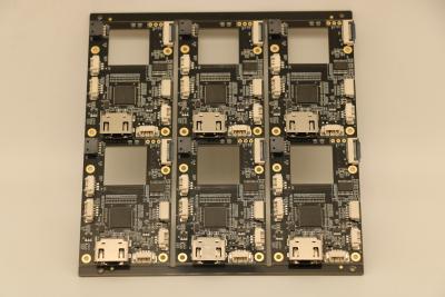 Κίνα 6 πολυστρωματικών στρώματα πινάκων FR4 PCB με ENIG SMT ελέγχου σύνθετης αντίστασης τη γρήγορη στροφή συνελεύσεων FR4 TG150 20um PCB πρωτοτύπων προς πώληση