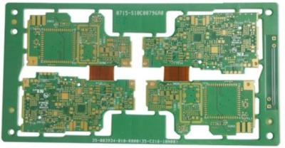 China Automotive PCB  10 Layers Rigid Flex PCB Immersion Gold 1.32mm Thickness for sale