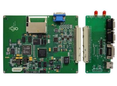 China Custom LED PCB Printed Circuit Board Assembly Fr4 Pcb Material silkscreen white soldmark green for sale