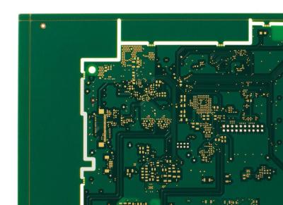 China 6 Layers HDI Printed Circuit Boards Green soldmask 1oz Copper ENIG surface for sale