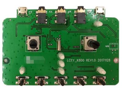 China Portable Power Station PCB 2 Layers SMT PCB Assembly pcba board   Prototype Service Green Soldmask White Silk Screen for sale