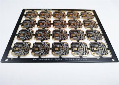 China 4L HDI Black Soldermask White Silkscreen Support SMT Printed Circuit Boards HDI Printed Circuit Boards for sale