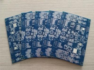 China 1.6mm Thickness HASL LF Surface Blue Soldmask  electronic board assembly Electronic Printed Circuit Board for sale