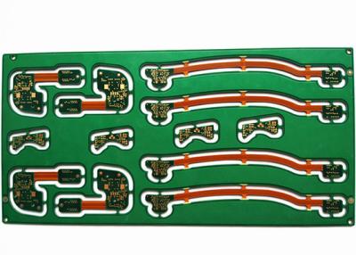 China Regid Flexible Multilayer Fr4Green Soldermask  Printed Circuit Boards ,pcb factory Multilayer PCB Board for sale