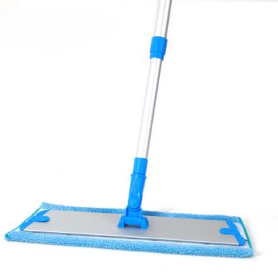 China Sustainable Aluminum Household Microfiber Flat Dust Mop Frame for sale