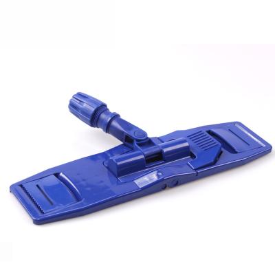 China Sustainable Euro-Style Plastic Industrial Dust mop frame Flat Mop for sale