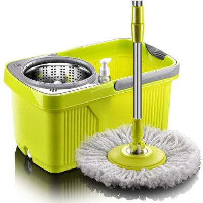 China Sustainable Hand Free Spanish Microfiber Mop Replacement  Swivel Mop Household 360 degree  Rotary mop for sale