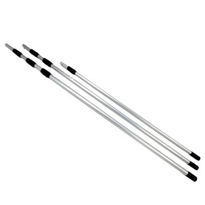 China Sustainable Heavy Duty  Extended Aluminum telescopic handle  2 section  3 sections 4sections for sale