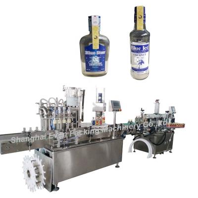 China Cheap Food Whiskey Liquor Filling Machine Liquor Bottling Machine Linear Liquor Filling Machine By Top Selling Factory for sale