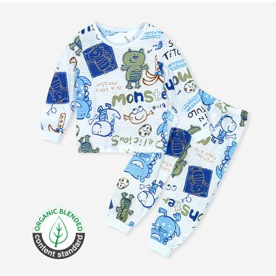 China Factory direct sale children's pajamas cotton breathable sleepwear boy's custom made children's pajamas set for sale