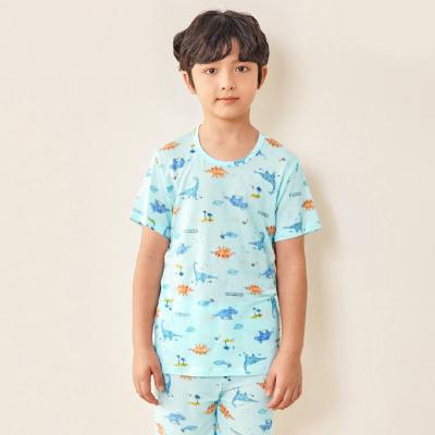 China Breathable Summer Half-Sleeved Kids Pajamas Squishy Pajamas For Kids for sale