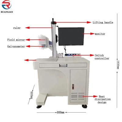 China Multifunctional Desktop Metal Marking Deep Marking Machine For Metal Laser Marking Machine for sale