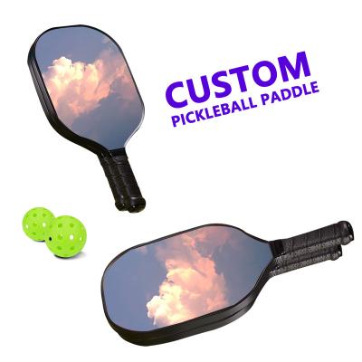 China Professional Custom Logo Premium Carbon Fiber Pickleball Paddle Fiberglass Pickleball Paddle Good Quality Environmental Protection for sale