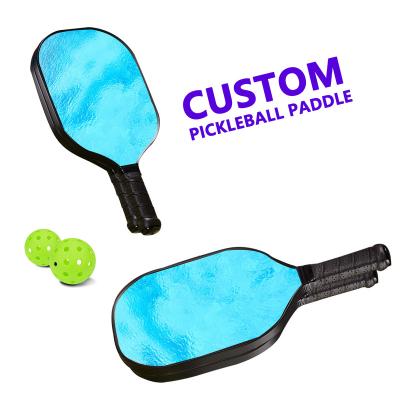 China Hot Selling Durable Environmental Protection Pickleball Paddle Custom Logo Sports OEM Pickleball Paddle Fiberglass for sale