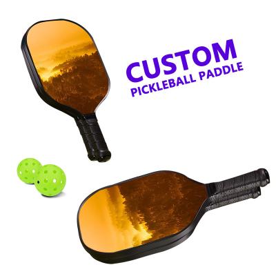 China Environmental Protection Manufacturer OEM Customized Pickleball Paddling Customized Logo Pickleball Paddling Fiberglass Set for sale