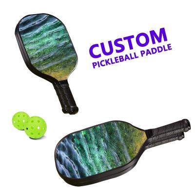 China Professional Pickleball Paddle Environmental Protection OEM pp Honeycomb Core Fiberglass Pickleball Paddle Custom Made for sale