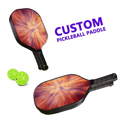 China Wholesale Environmental Protection OEM PP Honeycomb Core Pickleball Bubble Pickleball Paddle Custom Fiberglass for sale