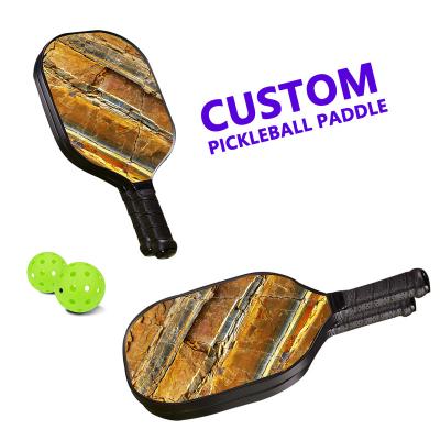 China Environmental Protection OEM Customized Loog Pickleball Paddle Fiberglass And Good Quality Pickleball Paddle Set for sale