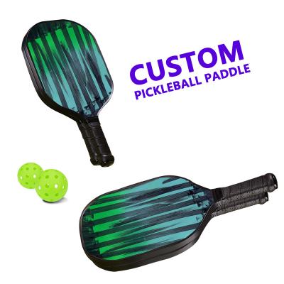 China Environmental protection OEM pp honeycomb core good quality pickleball paddle custom pickleball paddle fiberglass for sale