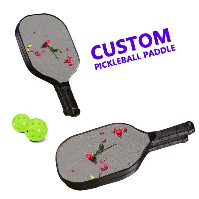 China Environmental Protection Professional Customize Pickleball Paddle High Quality Plastic Carbon Fiber Pickleball Paddle Custom Head Set for sale