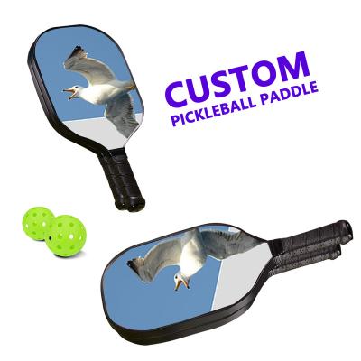 China Best Environmental Protection Pickleball Paddle Carbon Fiber With Good Quality OEM Sports Customize Carbon Fiber Pickleball Paddle Set for sale