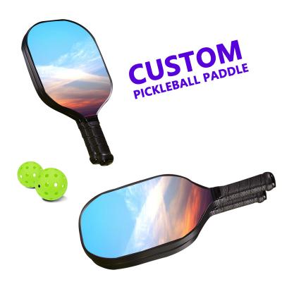 China Environmental protection custom logo durable pickleball paddle with good quality pickleball racket pickleball paddle set for sale