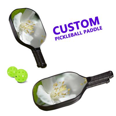 China Customized Environmental Protection Printed Pickleball Paddles With High Quality And Carbon Fiber Pickleball Paddle Set for sale