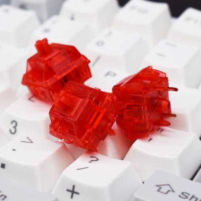 China 5pin GATERON INK V2 Linear45g DIY 5pin Game Linear45g DIY 5pin Red Force Customized Mechanical Keyboard Switch for sale