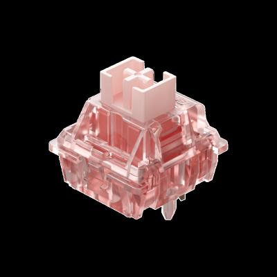 China 2021 New GATERON INK V2 Pink Linear Force Customized Gaming 50g DIY 5pin Mechanical Keyboard Switch KS-8FHW10B045NW-D27 for sale