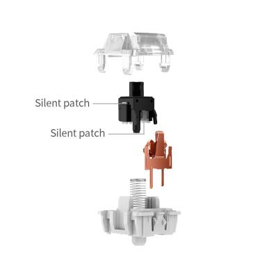 China Gateron Switch KS-9 G Axis Keyboard Silent Switch Mechanical Quiet Patch Red White Green Black Red White Switch for sale