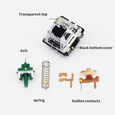 China Independent Easy Change Device Capacitive GATERON Spindle Keyboard DIY Switch Mechanical Switch for sale