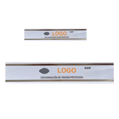 China Waterproof Ready To Ship Self Adhesive Cigar Labels Sticker For Cigar Packaging Cigar Sticker for sale