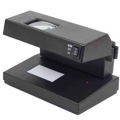 China Portable Desktop UV Counterfeit Bill Detector with Watermark and Microprint Detection for Bills, Credit Cards and Identification for sale