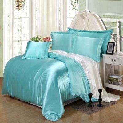 China Custom Made China Elegant Color Satin Tencel Duvet Cover Set for sale