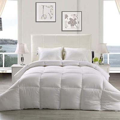 China Best Selling 100% Cotton Soft Hotel Comforter 95% Duck Down Duvet White for sale