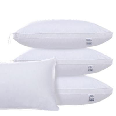 China Five Star Anti-Static White Goose Down Pillow Hilton Hotel Pillow for sale