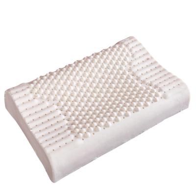 China Hot Selling Anti-Apnea Latex Neck Pillow Natural Latex Foam Rubber Pillow For Hotel/Home for sale