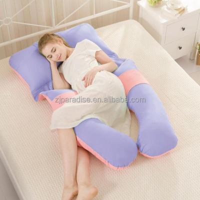 China Anti-Apnea Pregnancy Nursing Pillow Materinity Baby Care Pillow Soft Comfort U Support Full Body Pillow for sale