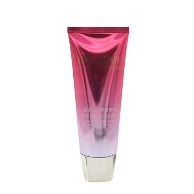 China Hot Sale Cosmetic Tube Package Aluminum Plastic Laminated Tube With Metal Screw Cap for sale