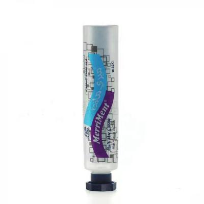 China Aluminum Laminated Cosmetic Round Cosmetic Packaging For Toothpaste Or Drugs Tube for sale