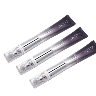 China Wholesale Cosmetic Package Aluminum Laminated Round Tube For Eye Cream With Auto-metal Head for sale