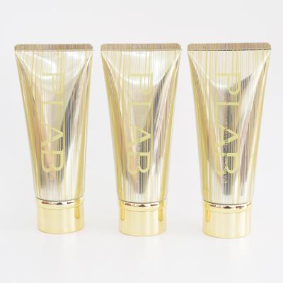 China Cosmetics Aluminum Laminated Cosmetic Tube For Facial Cleanser for sale