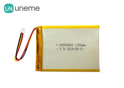 China 3.7V 1150mAh Small Lipo Battery , Bank Payment Machine Custom Made Lipo Batteries for sale