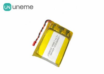 China Polymer-Batterie 3.7V des Lithium-802025 410mAh wieder aufladbar für GPS-Verfolger MSDS zu verkaufen