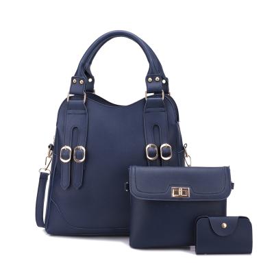 China Fashion Factory Office Lady Brand 2021 Wholesale Luxuriou Purse Handmade Shopping Luxury Handbag Set For Woman for sale