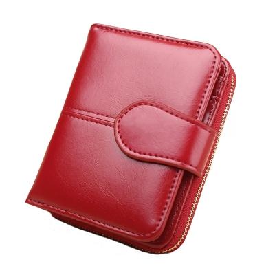 China Wholesale Genuine Women's Daily Multi-color Women's Daily Storage Ladies Wallet Leather Purse Coin Purse for sale